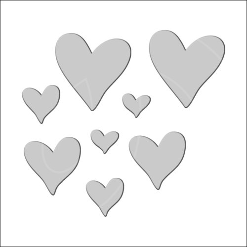 Набор топперов декоративных акриловых "Сердечки" Серебро 1,5-3,5 см 15-20 шт ТСК58, 229 ₽ Набор топперов декоративных акриловых "Сердечки" Серебро 1,5-3,5 см 15-20 шт ТСК58