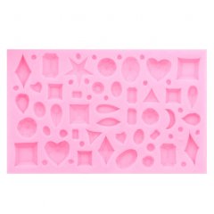 Молд силиконовый "Драгоценные камни Микс" 3976024, 239 ₽ Молд силиконовый "Драгоценные камни Микс" 3976024