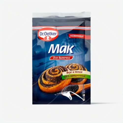 Мак пищевой Dr.Oetker (Dr. Bakers) 80 г , 169 ₽ Мак пищевой Dr.Oetker (Dr. Bakers) 80 г