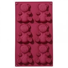 Форма силиконовая "Мишки" 549328, 190 ₽ Форма силиконовая "Мишки" 549328