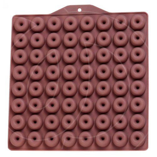 Форма силиконовая для мармелада "Пончики" 64 шт 4324226, 399 ₽ Форма силиконовая для мармелада "Пончики" 64 шт 4324226