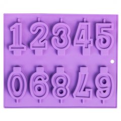 Форма силиконовая "Цифры-свечи" 811919, 359 ₽ Форма силиконовая "Цифры-свечи" 811919