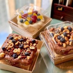 Коробка для бенто-торта и моти крафт 17,5х17,5х9 см дно 14,5х14,5 см OSQ SmartPack 900 box + Lid SmartPack 900 domе, 59 ₽ Коробка для бенто-торта и моти крафт 17,5х17,5х9 см дно 14,5х14,5 см OSQ SmartPack 900 box + Lid SmartPack 900 domе