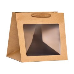 Пакет бумажный с ручками Крафт 25х25х25 см 9608106, 229 ₽ Пакет бумажный с ручками Крафт 25х25х25 см 9608106