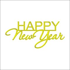 Топпер декоративный акриловый "Happy New Year" Золото 11х5 см ТСК158, 229 ₽ Топпер декоративный акриловый "Happy New Year" Золото 11х5 см ТСК158