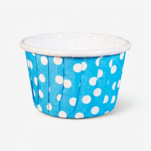 Капсула бумажная с подворотом Голубая в белый горошек D50 H40 10 шт Б-22, 69 ₽ Капсула бумажная с подворотом Голубая в белый горошек D50 H40 10 шт Б-22