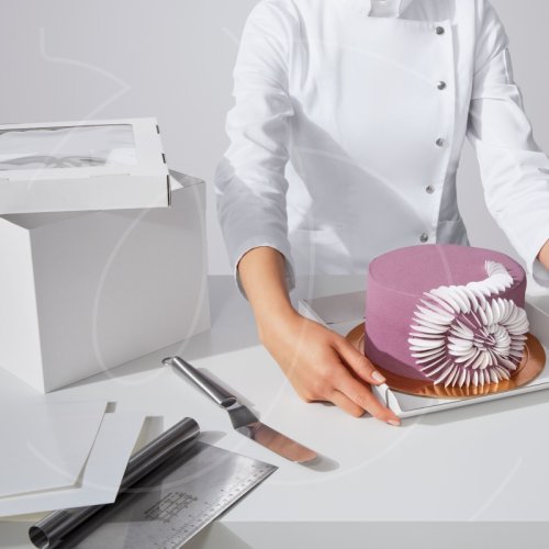 Коробка для торта с окном белая 26х26х20 см ForG STRONG I W W 260*260*200 S, 139 ₽ Коробка для торта с окном белая 26х26х20 см ForG STRONG I W W 260*260*200 S