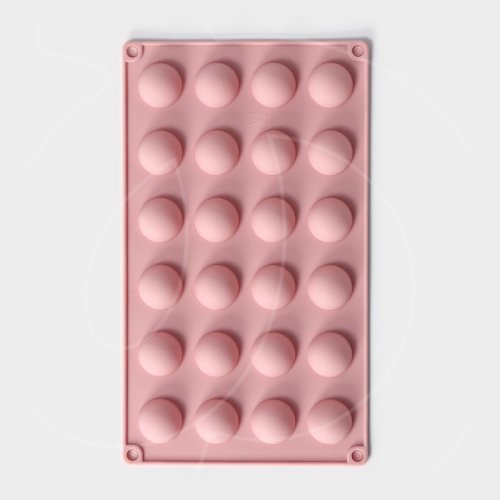 Форма силиконовая "Полусферы" 2,7 см 24 шт 4469436, сф-119, 359 ₽ Форма силиконовая "Полусферы" 2,7 см 24 шт 4469436, сф-119