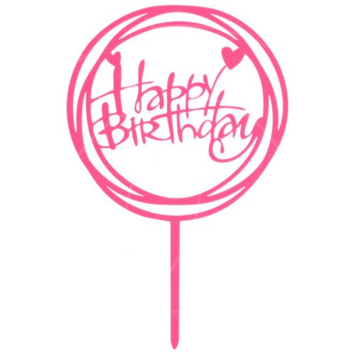 Топпер декоративный акриловый "Happy Birthday. Рамка" Розовый 3960645, Топ-41, 149 ₽ Топпер декоративный акриловый "Happy Birthday. Рамка" Розовый 3960645, Топ-41