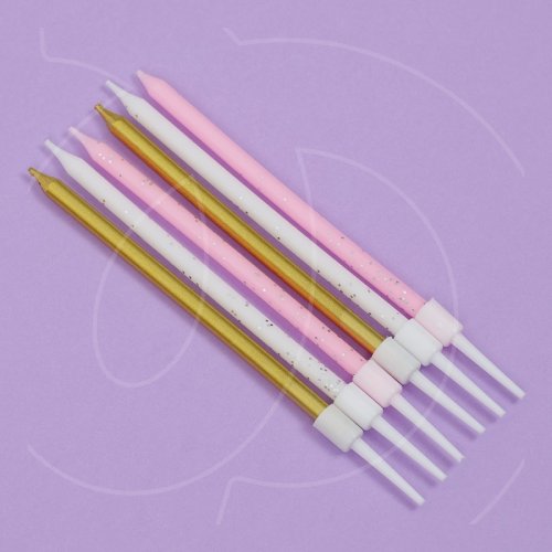 Свечи декоративные "Блестящая вечеринка" 6 шт 10603403, 149 ₽ Свечи декоративные "Блестящая вечеринка" 6 шт 10603403