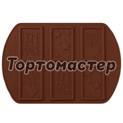 Форма силиконовая для шоколада "Home Made" 6 шт 2854636, сф-153, 199 ₽ Форма силиконовая для шоколада "Home Made" 6 шт 2854636, сф-153