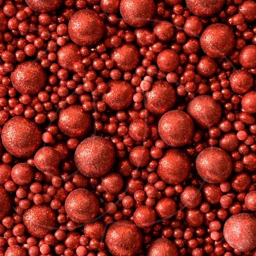 Посыпка кондитерская из дутого риса жемчуг блестящий "Красный микс" 50 г 706, 250 ₽ Посыпка кондитерская из дутого риса жемчуг блестящий "Красный микс" 50 г 706