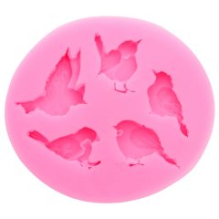 Молд силиконовый "Птички" 6х5,5х1 см 3628342, 219 ₽ Молд силиконовый "Птички" 6х5,5х1 см 3628342