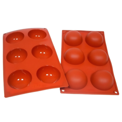 Форма силиконовая "Полусферы" 7,5 см 6 шт сф-49, 00-00000183, 319 ₽ Форма силиконовая "Полусферы" 7,5 см 6 шт сф-49, 00-00000183
