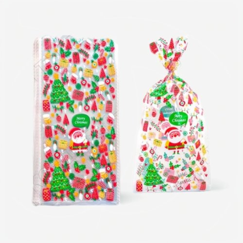 Пакетик прозрачный для сладостей "Merry Christmas" 27х13 см 10 шт  Пак-18	, 99 ₽ Пакетик прозрачный для сладостей "Merry Christmas" 27х13 см 10 шт  Пак-18