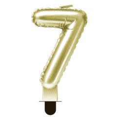 Свеча декоративная Цифра "7" Шар Золото 622095-7	, 89 ₽ Свеча декоративная Цифра "7" Шар Золото 622095-7