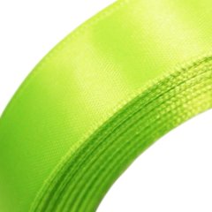 Лента для декора и упаковки Атласная Салатовая 