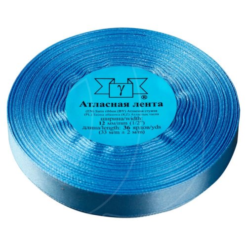 Лента для декора и упаковки Атласная 049 Голубая 1,2 см 1183676, 129 ₽ Лента для декора и упаковки Атласная 049 Голубая 1,2 см 1183676