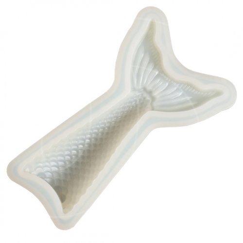 Молд силиконовый "Хвост русалки" 9,5х5,5 см 4716654, 169 ₽ Молд силиконовый "Хвост русалки" 9,5х5,5 см 4716654