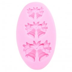 Молд силиконовый "Колокольчики двойные" 3 шт 4288368, M-140, 170 ₽ Молд силиконовый "Колокольчики двойные" 3 шт 4288368, M-140