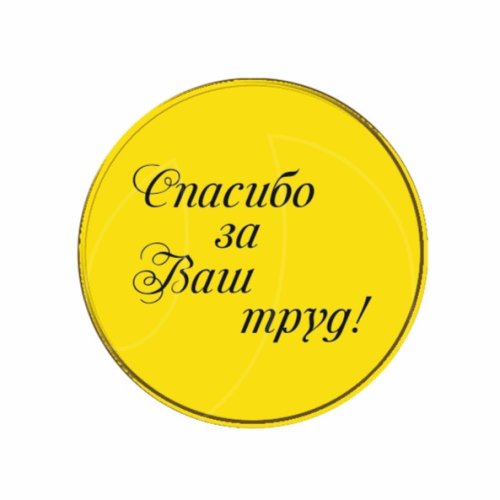Топпер декоративный акриловый "Спасибо за ваш труд" Золото 3,5 см 3 шт ТСК120, 189 ₽ Топпер декоративный акриловый "Спасибо за ваш труд" Золото 3,5 см 3 шт ТСК120