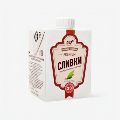 Сливки ультрапастеризованные MILKAVITA Премиум 33% 500 мл , 399 ₽ Сливки ультрапастеризованные MILKAVITA Премиум 33% 500 мл