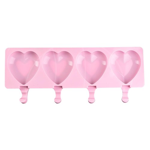 Форма силиконовая "Эскимо Сердечки" 4 шт 2594961, 459 ₽ Форма силиконовая "Эскимо Сердечки" 4 шт 2594961