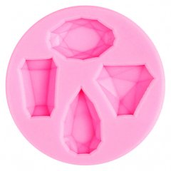 Молд силиконовый "Драгоценные камни" 4 шт 2818781, M-119, 179 ₽ Молд силиконовый "Драгоценные камни" 4 шт 2818781, M-119