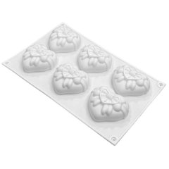 Форма силиконовая для мусса "Сердце" 00-00000942, СФ-210, 350 ₽ Форма силиконовая для мусса "Сердце" 00-00000942, СФ-210