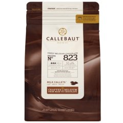 Шоколад молочный CALLEBAUT 33,6% 400 г 823-RT-D94, 1390 ₽ Шоколад молочный CALLEBAUT 33,6% 400 г 823-RT-D94