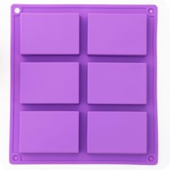 Форма силиконовая "Прямоугольник" 5,5х8 см 6 шт 3626735, 249 ₽ Форма силиконовая "Прямоугольник" 5,5х8 см 6 шт 3626735