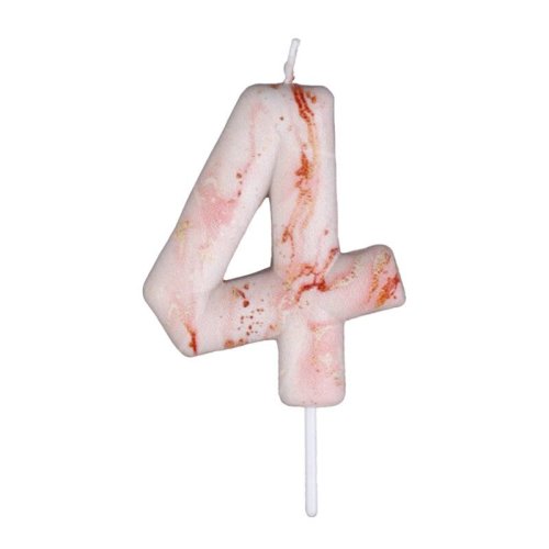 Свеча декоративная Цифра "4" Мрамор 7695896, 6990833, 119 ₽ Свеча декоративная Цифра "4" Мрамор 7695896, 6990833