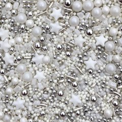 Посыпка кондитерская MIXIE "Серебряная свадьба" 50 г 28984, 199 ₽ Посыпка кондитерская MIXIE "Серебряная свадьба" 50 г 28984