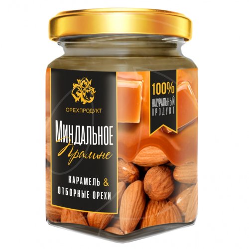 Пралине ОРЕХПРОДУКТ "Миндальное" 200 г , 469 ₽ Пралине ОРЕХПРОДУКТ "Миндальное" 200 г