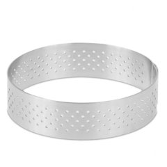 Форма металлическая для выпечки Кольцо перфорированное PEKU H2 D9 см КП/2/9, 449 ₽ Форма металлическая для выпечки Кольцо перфорированное PEKU H2 D9 см КП/2/9