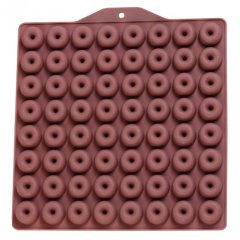 Форма силиконовая для мармелада "Пончики" 64 шт 4324226, 399 ₽ Форма силиконовая для мармелада "Пончики" 64 шт 4324226