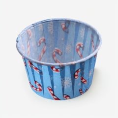 Капсула бумажная с подворотом "Леденцы" (без ламинации) D50 H40 7345529, 9 ₽ Капсула бумажная с подворотом "Леденцы" (без ламинации) D50 H40 7345529