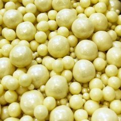 Посыпка кондитерская из дутого риса жемчуг "Жёлтый микс" 50 г 200, 79 ₽ Посыпка кондитерская из дутого риса жемчуг "Жёлтый микс" 50 г 200