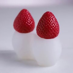 Молд силиконовый 3D "Клубника" 2 шт , 490 ₽ Молд силиконовый 3D "Клубника" 2 шт