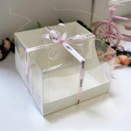 Коробка для торта с прозрачной крышкой белая 20,5х20,5х14 см 021140 ф, 95 ₽ Коробка для торта с прозрачной крышкой белая 20,5х20,5х14 см 021140 ф