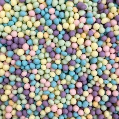 Посыпка кондитерская из дутого риса жемчуг матовый "Пастельный микс" 50 г 299м, 79 ₽ Посыпка кондитерская из дутого риса жемчуг матовый "Пастельный микс" 50 г 299м