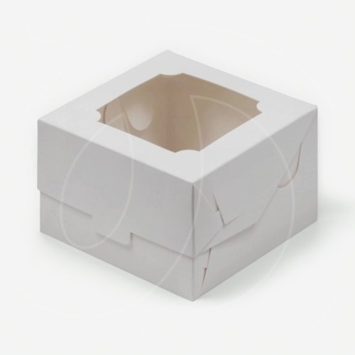 Коробка для бенто-торта с окном белая 12х12х8 см 070600 ф, 65 ₽ Коробка для бенто-торта с окном белая 12х12х8 см 070600 ф