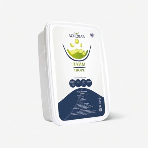 Пюре замороженное AGROBAR Лайм 250 г 
