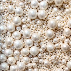 Посыпка кондитерская из дутого риса жемчуг блестящий "Белый микс" 50 г 736, 199 ₽ Посыпка кондитерская из дутого риса жемчуг блестящий "Белый микс" 50 г 736