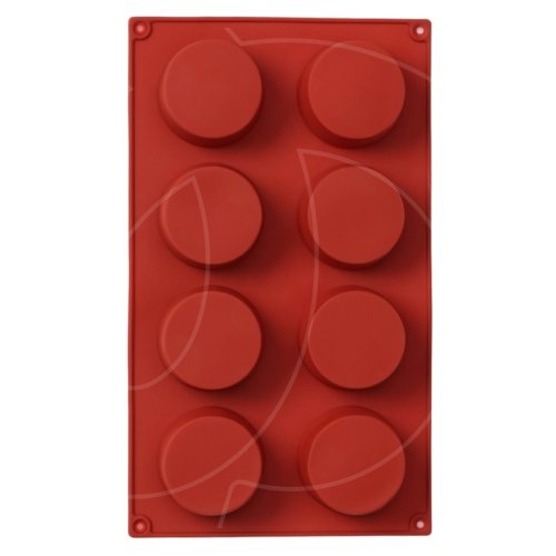 Форма силиконовая "Круги" 5,8х2,7 см 8 шт 1057136, сф-53