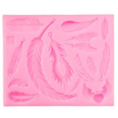 Молд силиконовый "Перья" 3146763, 390 ₽ Молд силиконовый "Перья" 3146763