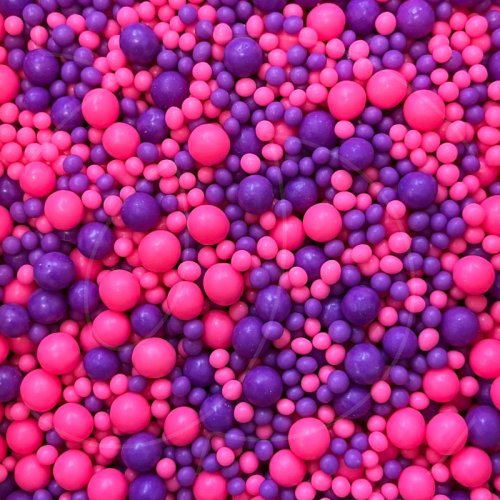 Посыпка кондитерская из дутого риса жемчуг неоновый "Фуксия-ультрафиолет микс" 50 г 918, 129 ₽ Посыпка кондитерская из дутого риса жемчуг неоновый "Фуксия-ультрафиолет микс" 50 г 918