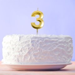 Свеча декоративная Цифра "3" Золотая 5276855; 5572727, 119 ₽ Свеча декоративная Цифра "3" Золотая 5276855; 5572727