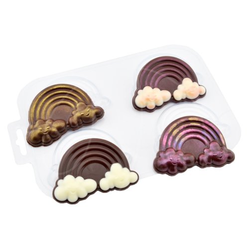 Форма пластиковая "Радуга в облаках" 4 шт , 219 ₽ Форма пластиковая "Радуга в облаках" 4 шт