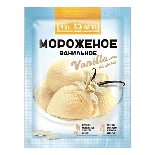 Смесь для мороженого Nina Farina Ваниль 70 г РМС102, 99 ₽ Смесь для мороженого Nina Farina Ваниль 70 г РМС102